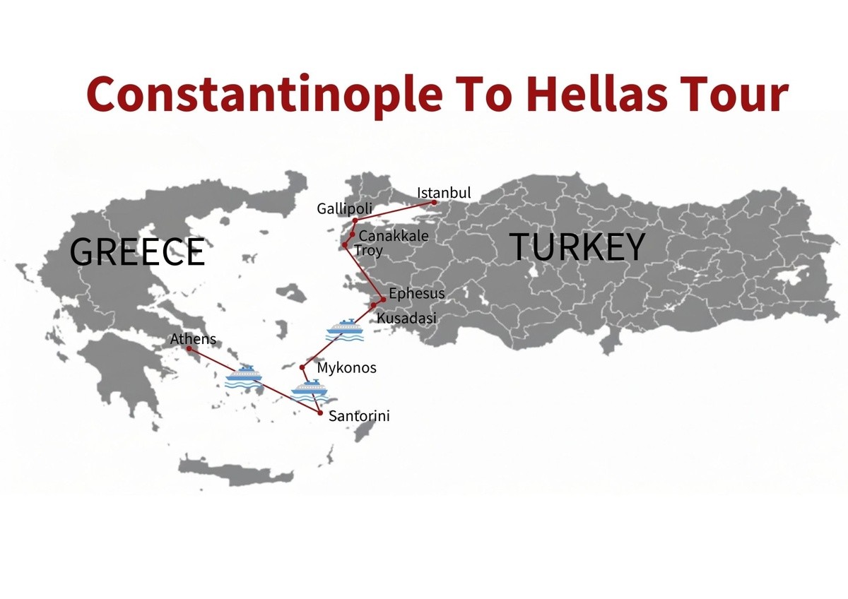 Constantinople To Hellas Tour