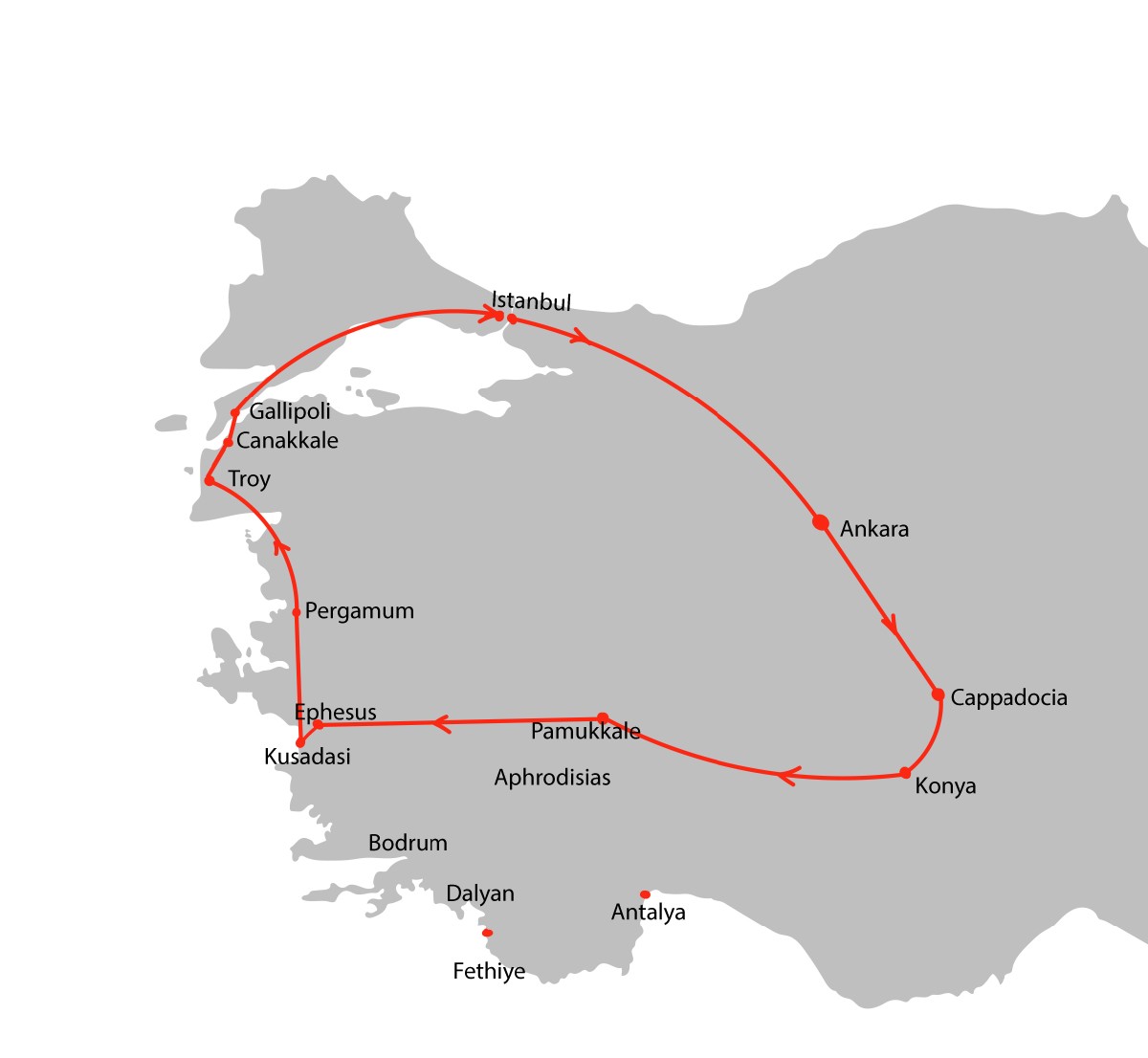 Fire of Anatolia Tour