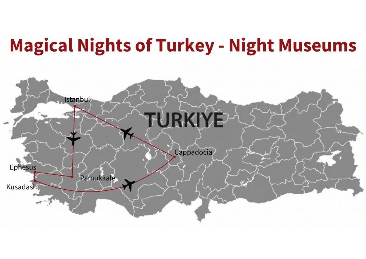 Magical Nights of Turkey – Night Museums